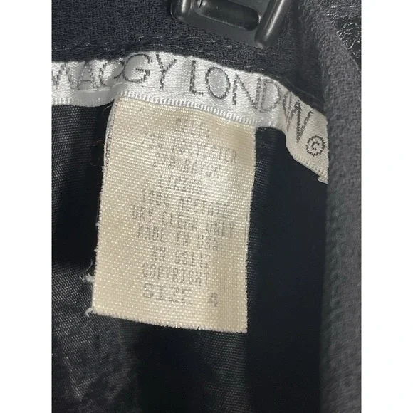 Maggy London Black Lace Skirt Size 4 - Picture 8 of 8